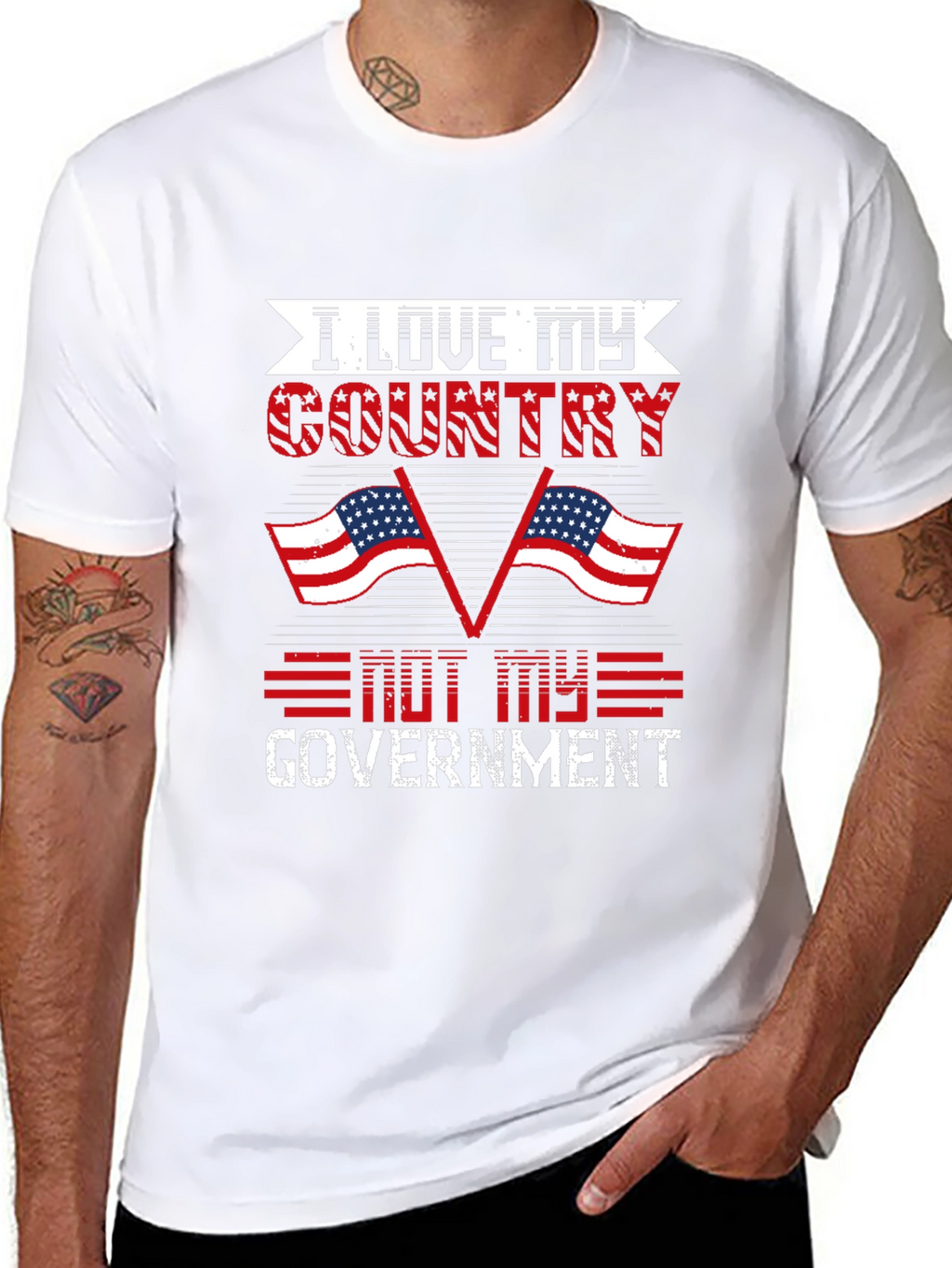 I Love My Country T-Shirt