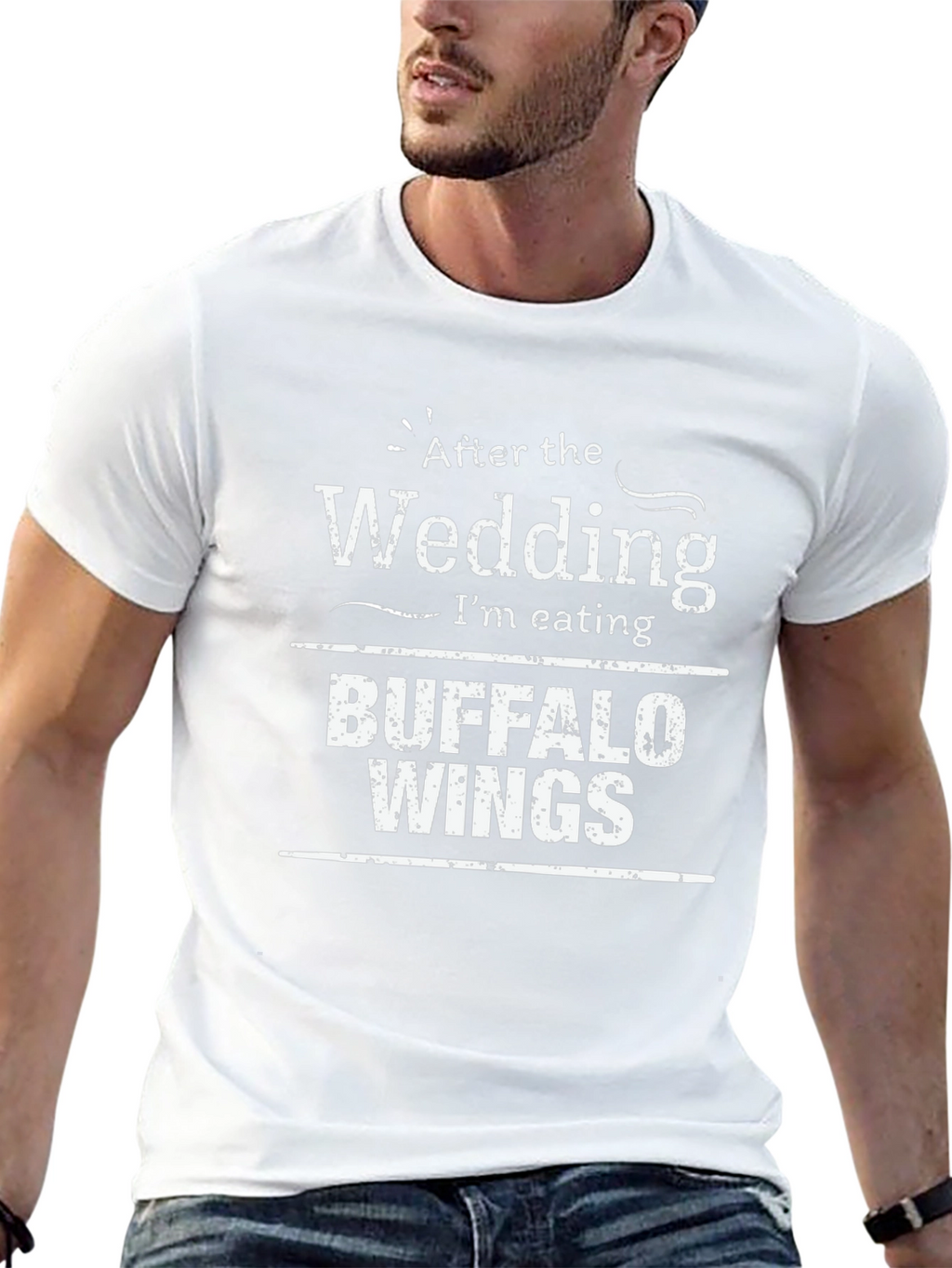 Funny Wedding Buffalo Wings T-Shirt