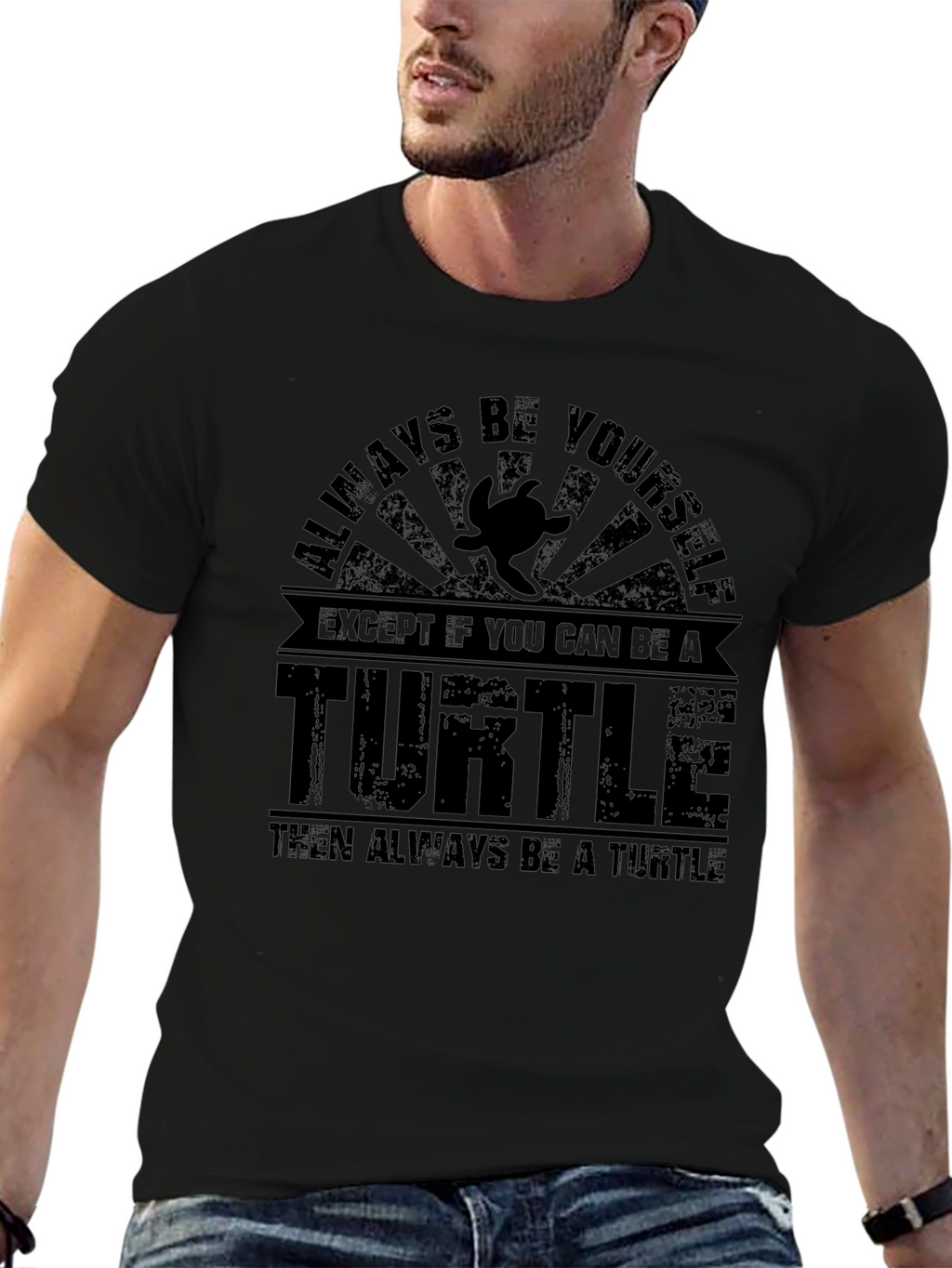 Always Be a Turtle Graphic T-Shirt