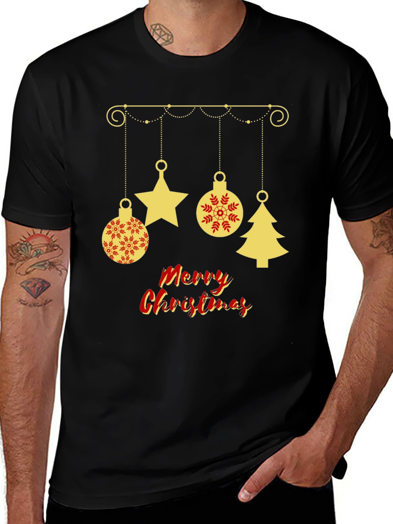 Festive Christmas Ornament T-Shirt