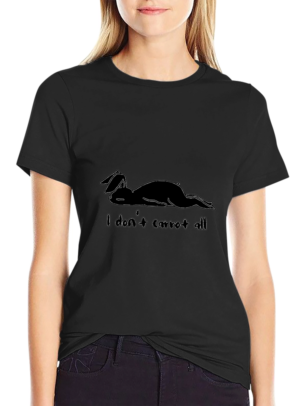 I Dont Carrot All - Funny Bunny T-Shirt