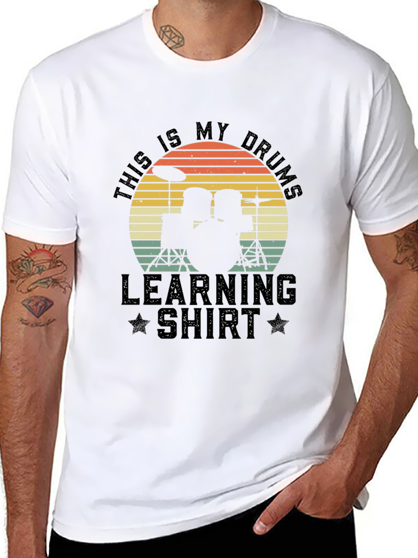 Drum Learning Shirt - Musicians Tee