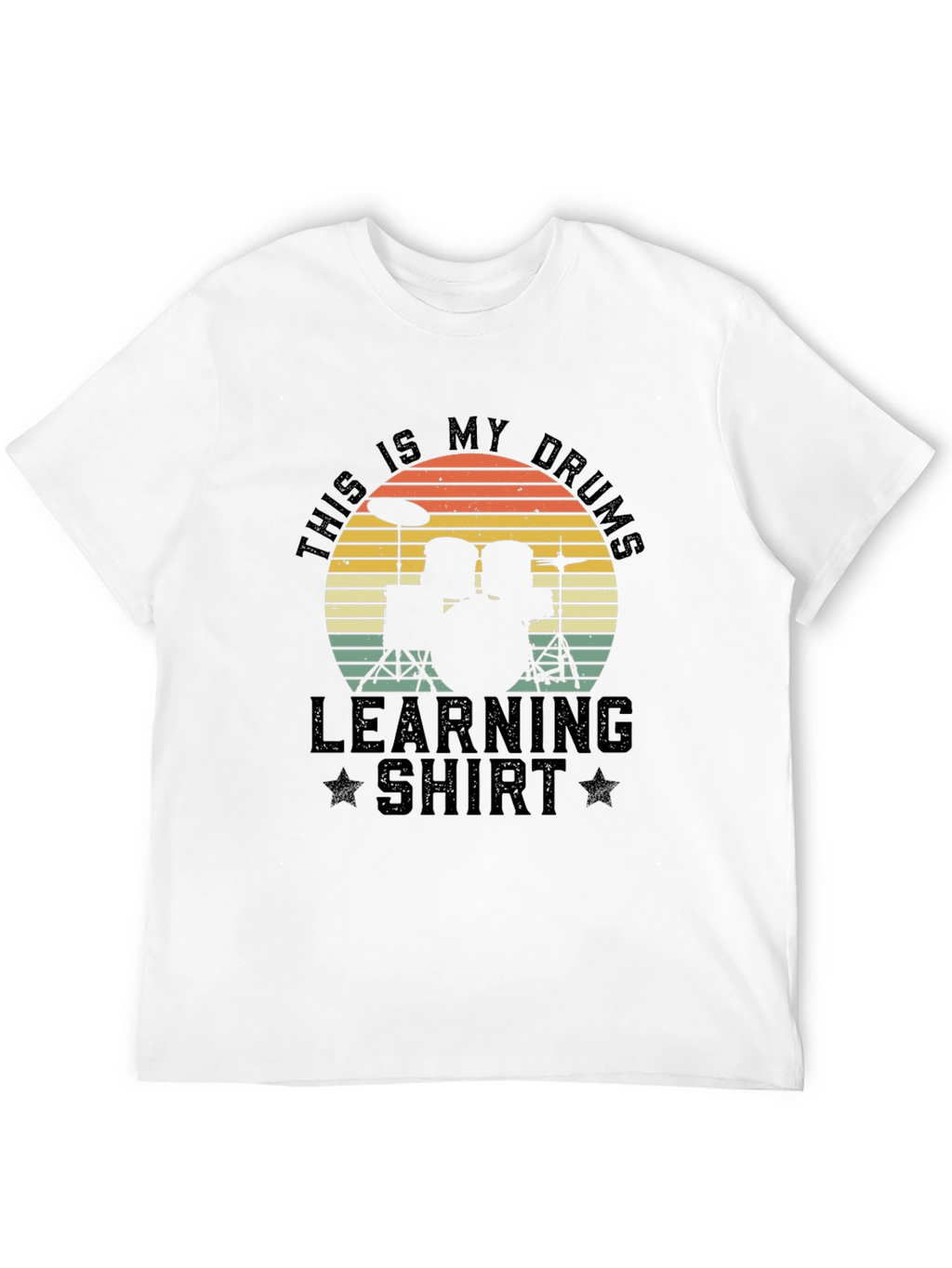 Drum Learning Shirt - Musicians Tee