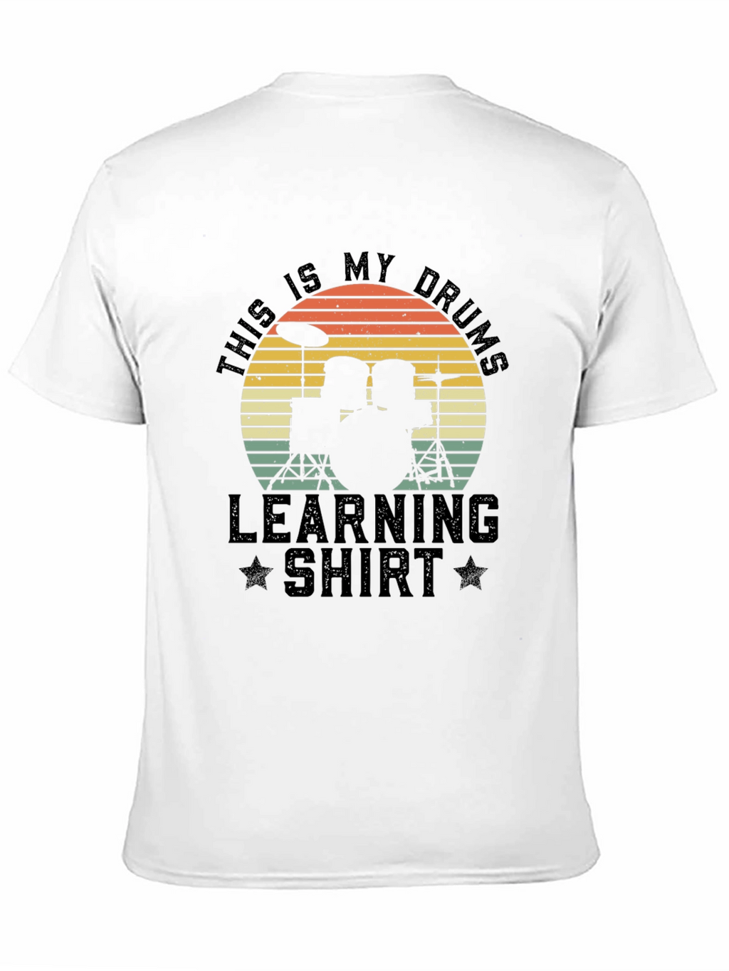 Drum Learning Shirt - Musicians Tee