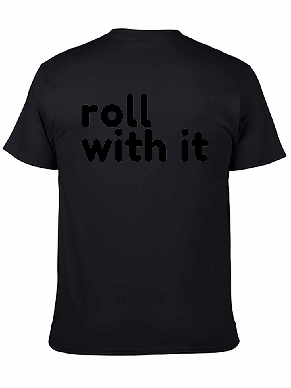Roll With It Graphic T-Shirt - Black