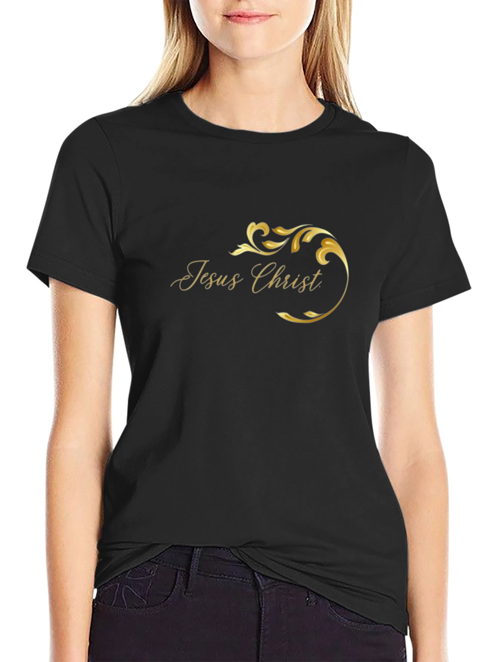 Jesus Christ Graphic Tee - Stylish Christian Apparel