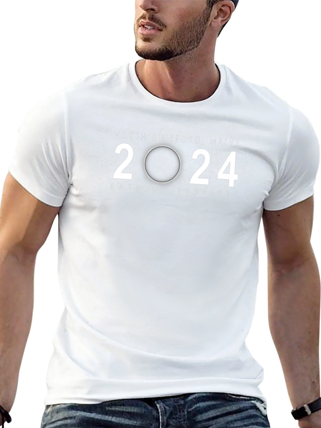 North Guilford Maine 2024 Eclipse T-Shirt