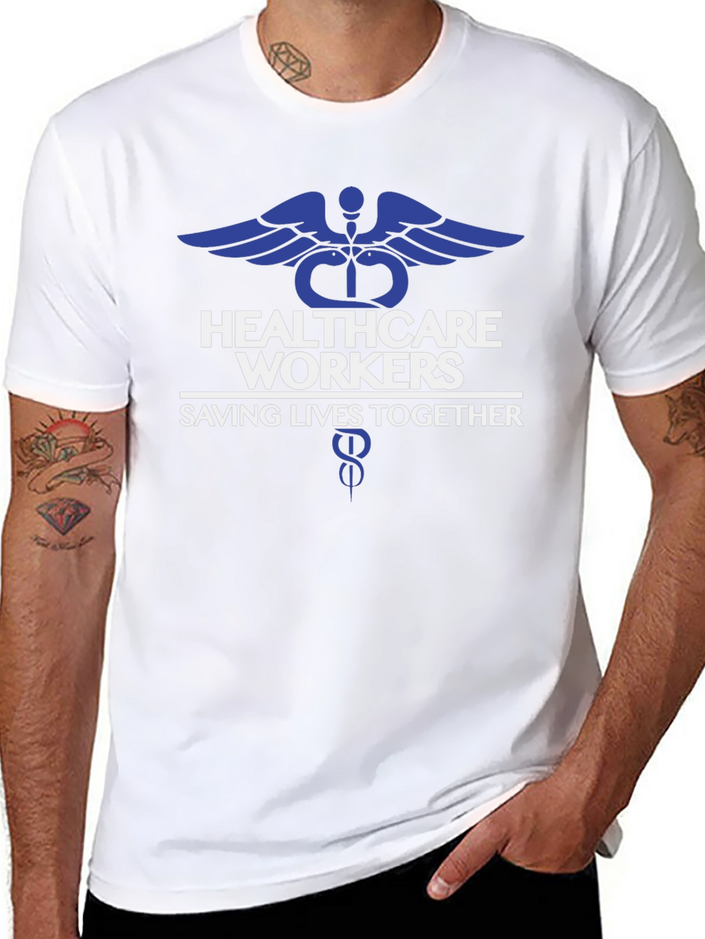Healthcare Workers Saving Lives Tee