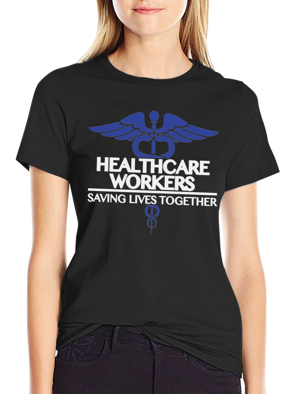 Healthcare Workers Saving Lives Tee