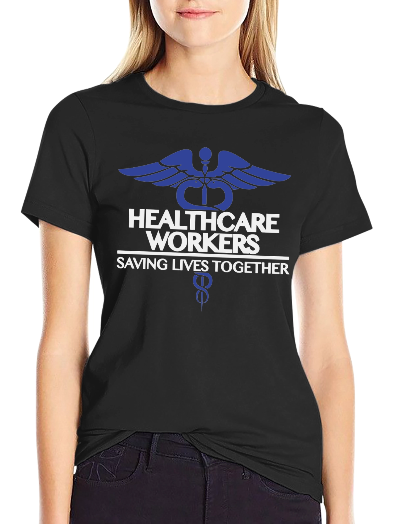 Healthcare Workers Saving Lives Tee