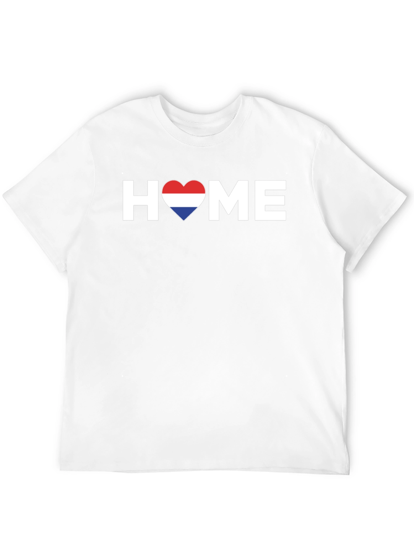 Home Netherlands Flag Heart T-Shirt