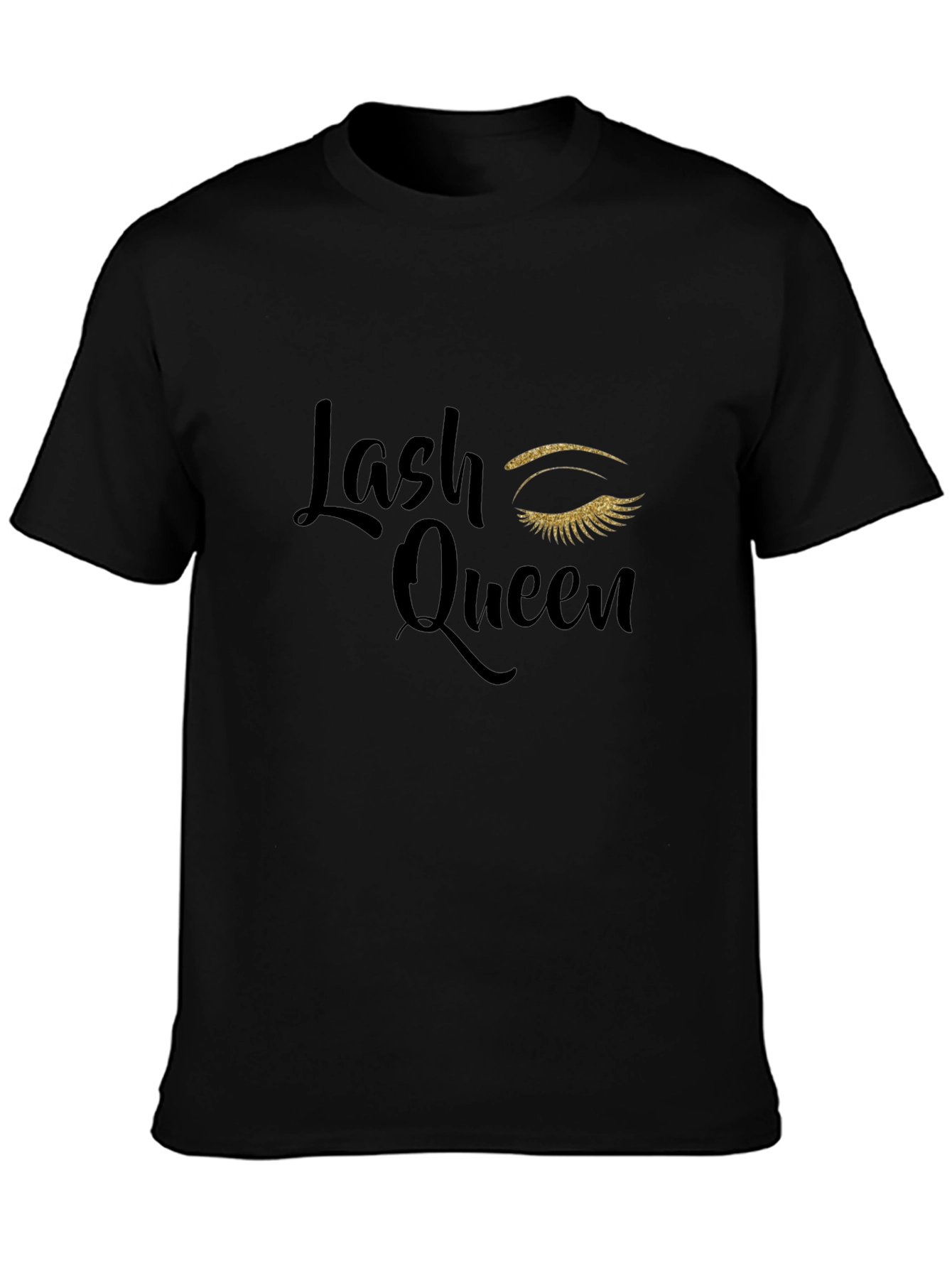 Lash Queen T-Shirt - Stylish Eyelash Design