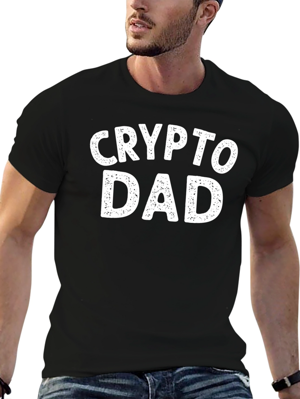 Crypto Dad Black T-Shirt