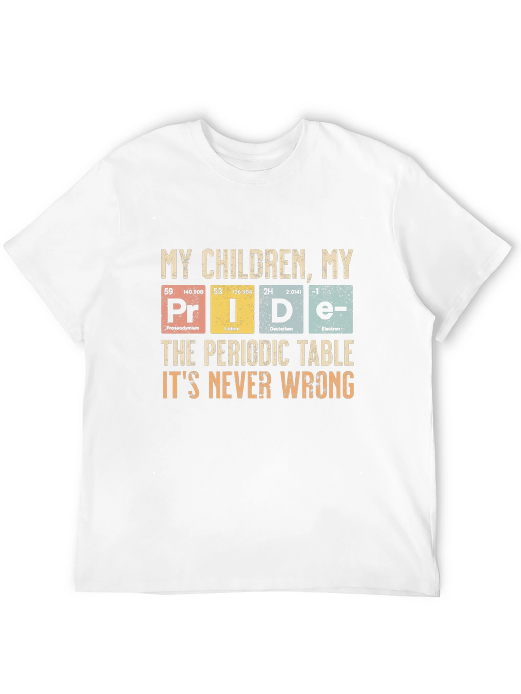 Periodic Table Pride Mens T-Shirt