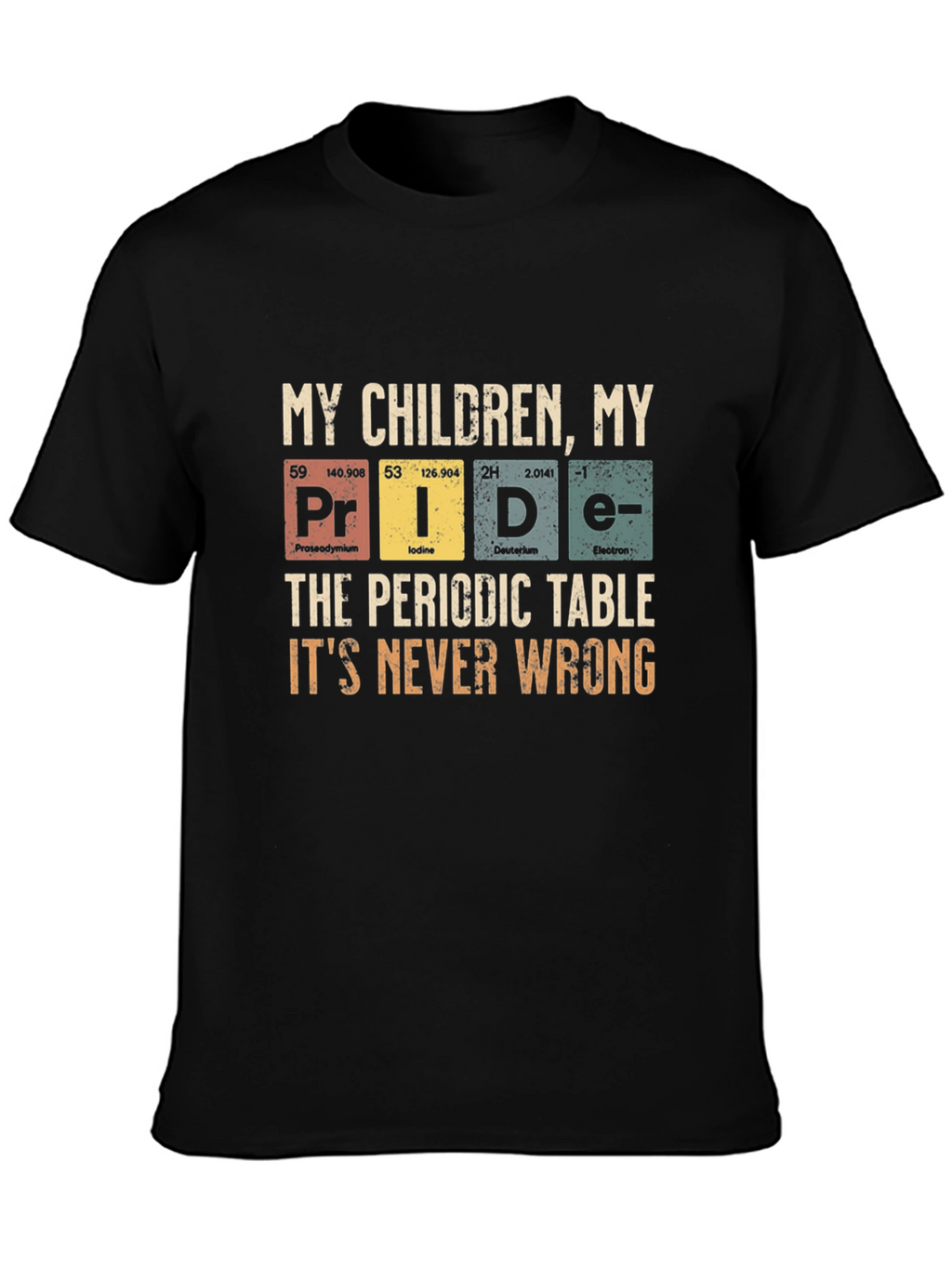 Periodic Table Pride Mens T-Shirt