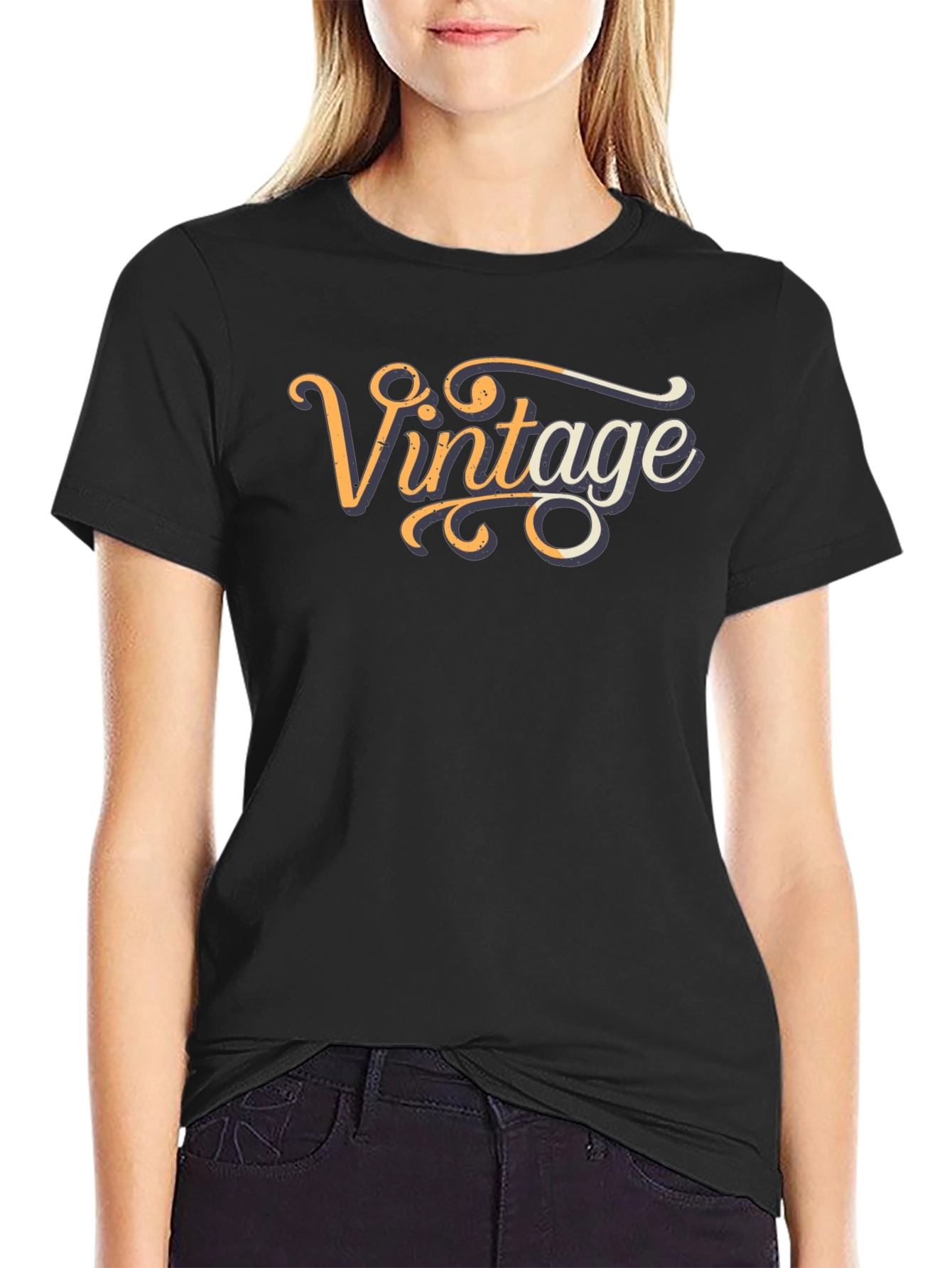 Vintage Style Graphic Tee - Classic Retro Design