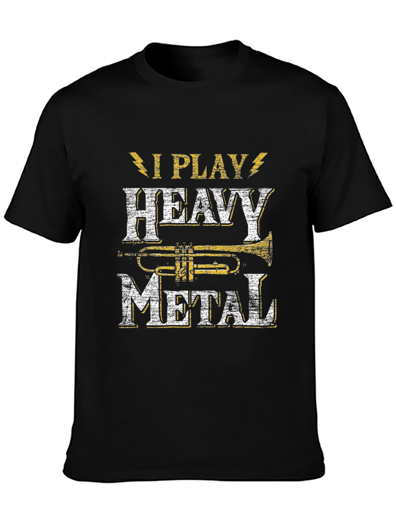 I Play Heavy Metal Trumpet Musician T-Shirt