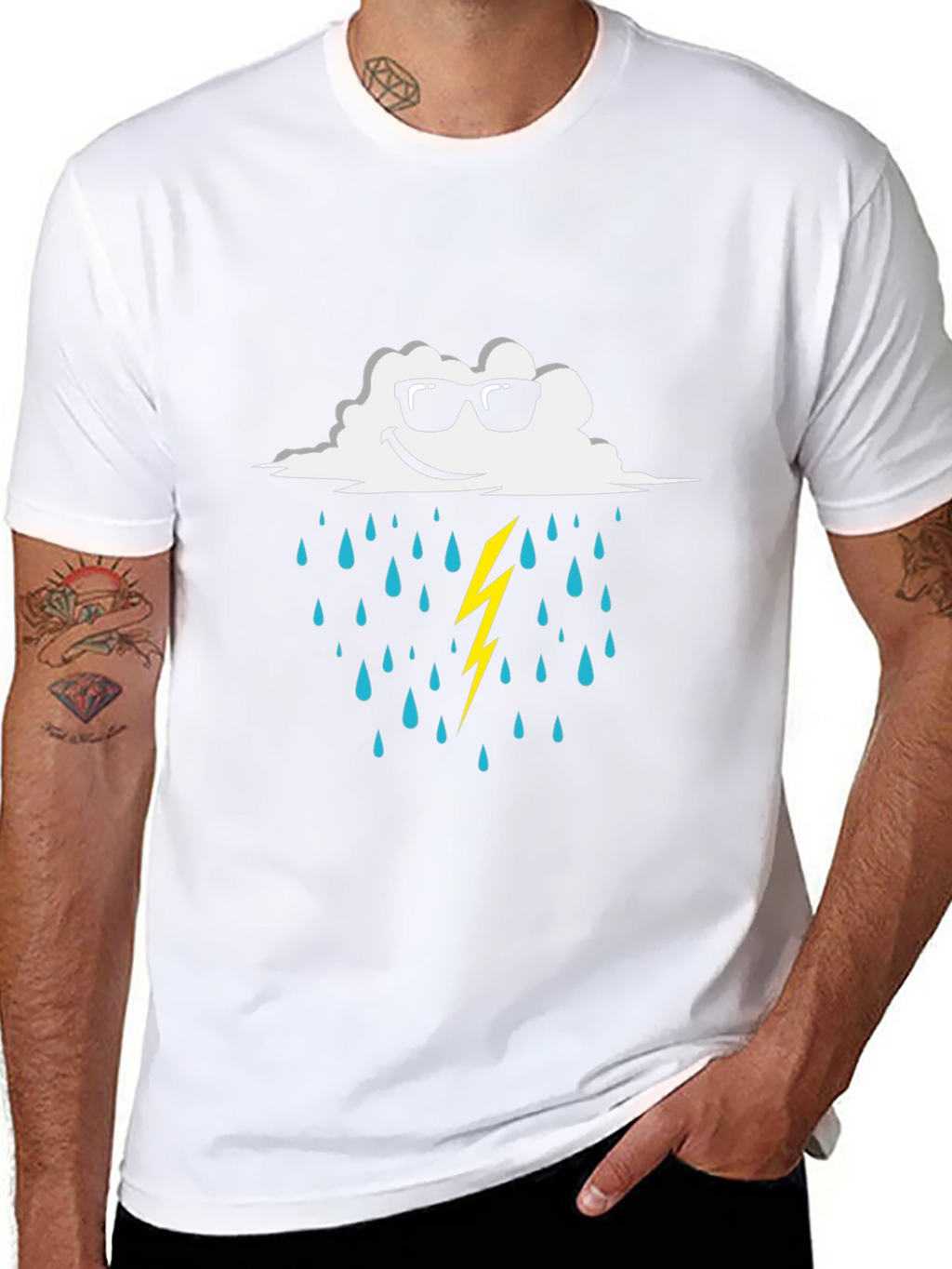 Rain Cloud T-Shirt - Weather Humor