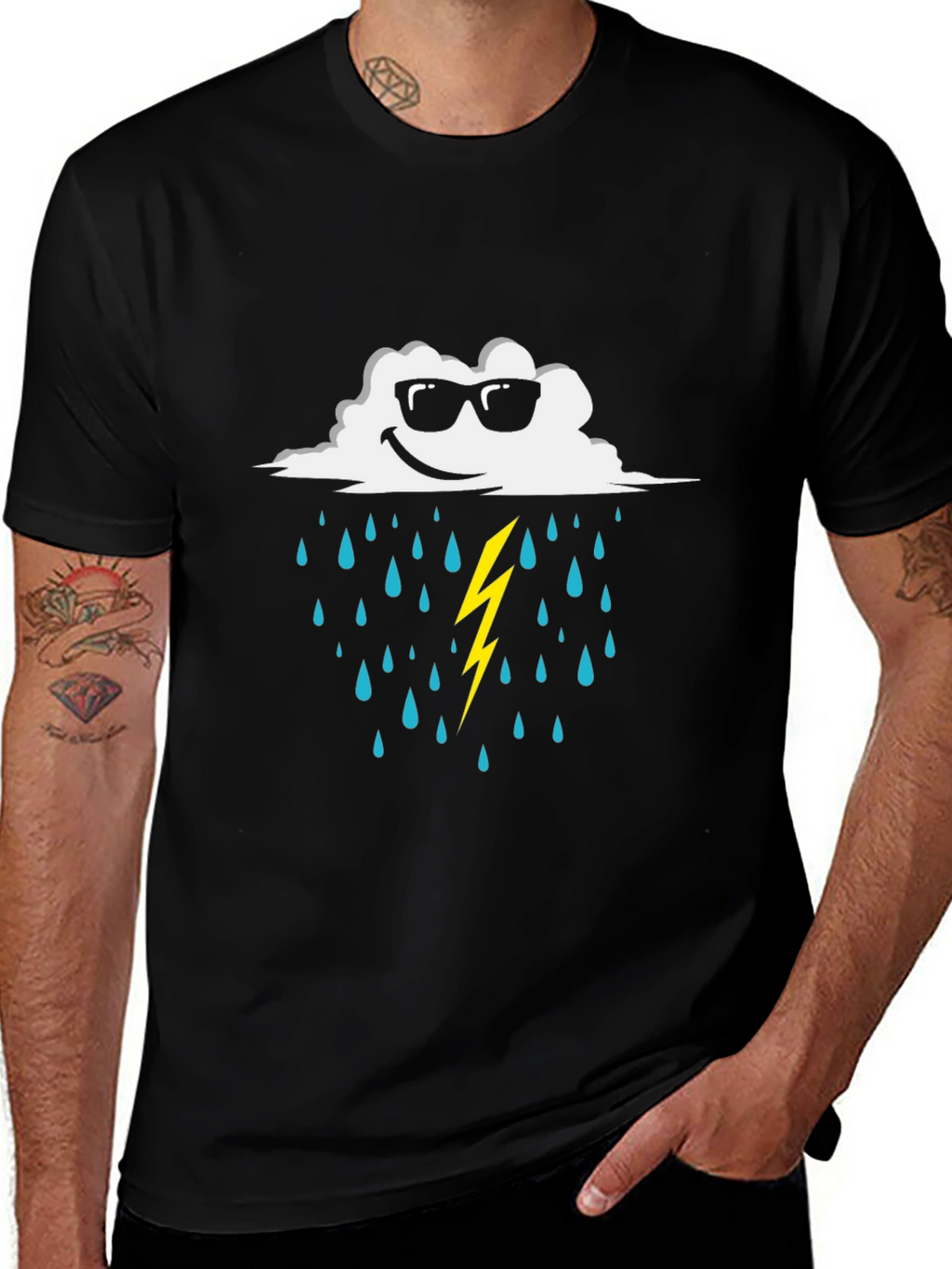 Rain Cloud T-Shirt - Weather Humor