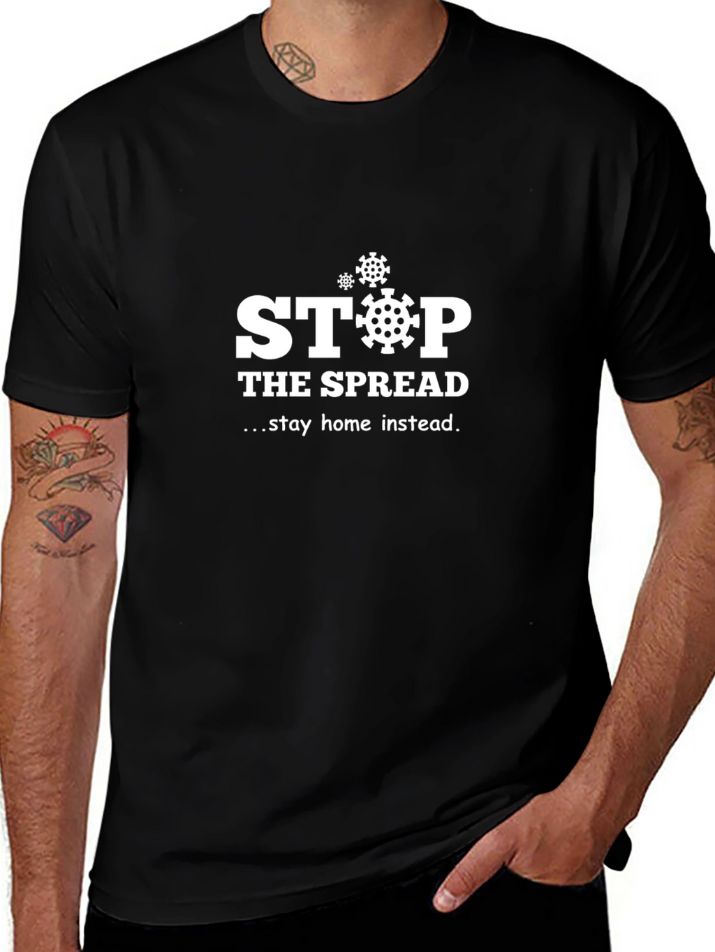 Stop the Spread Graphic Tee