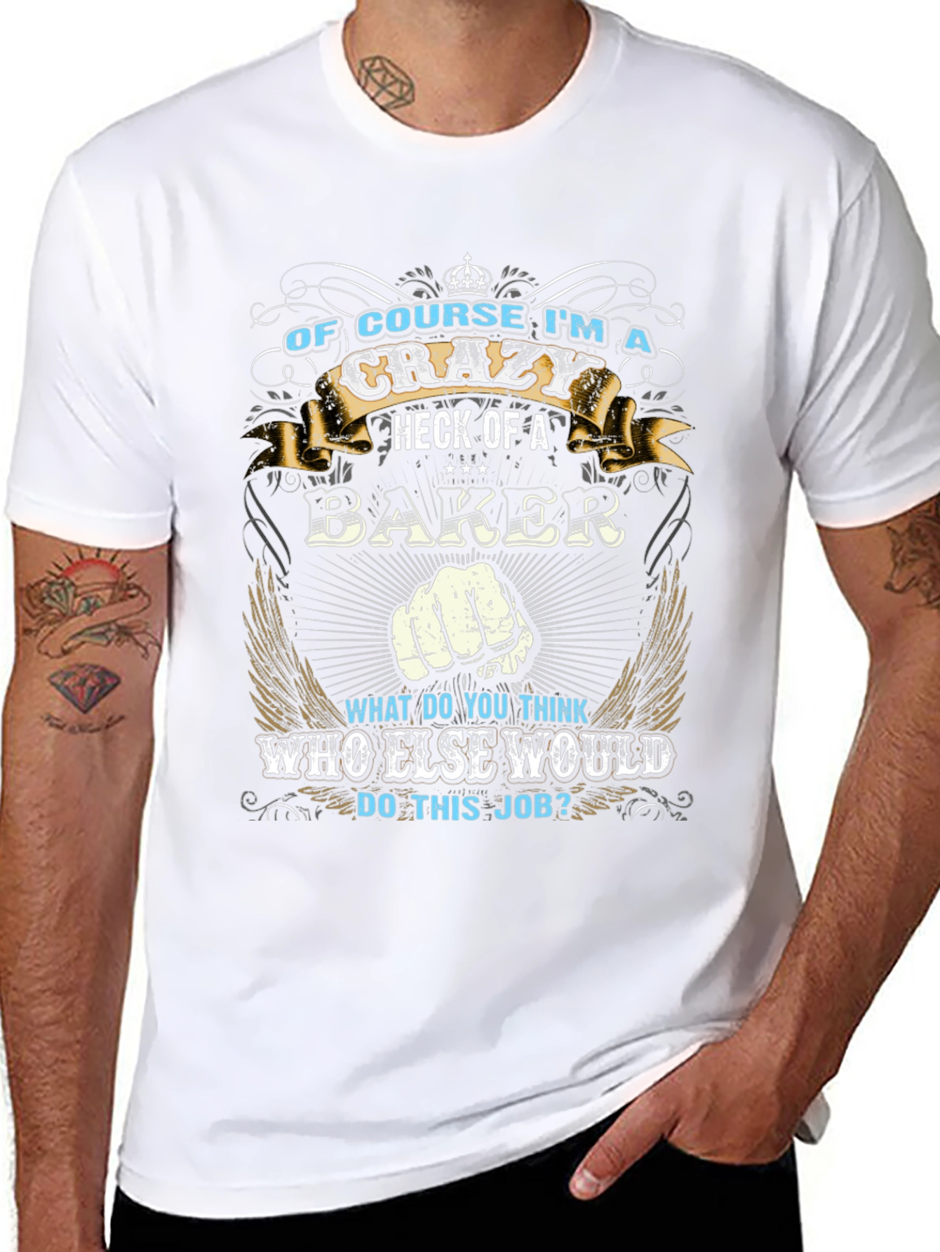 Crazy Baker Graphic T-Shirt