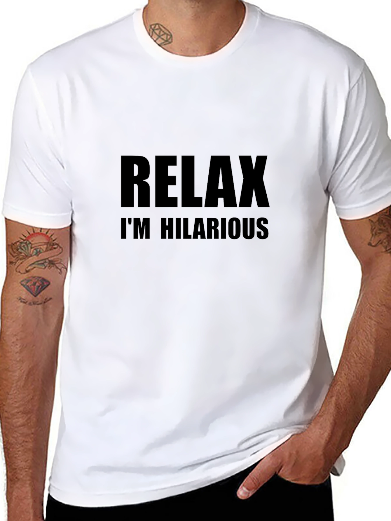 Relax Im Hilarious Graphic T-Shirt