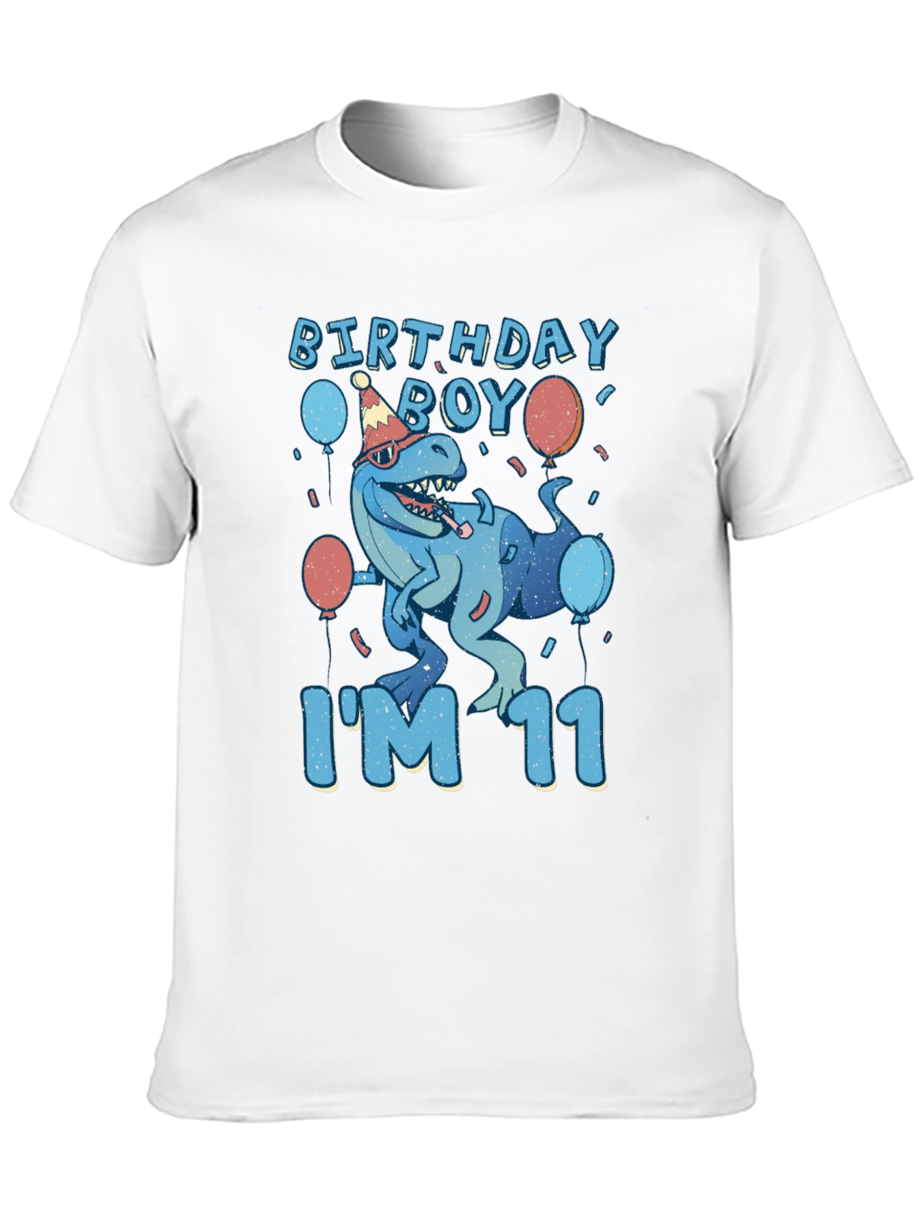 Birthday Boy Dinosaur T-Shirt - Size 11