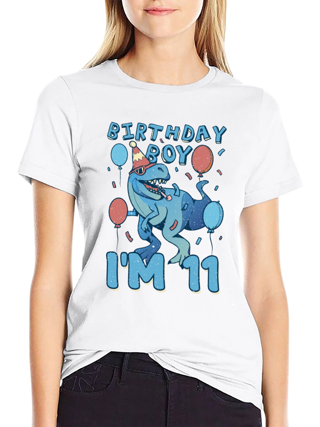Birthday Boy Dinosaur T-Shirt - Size 11