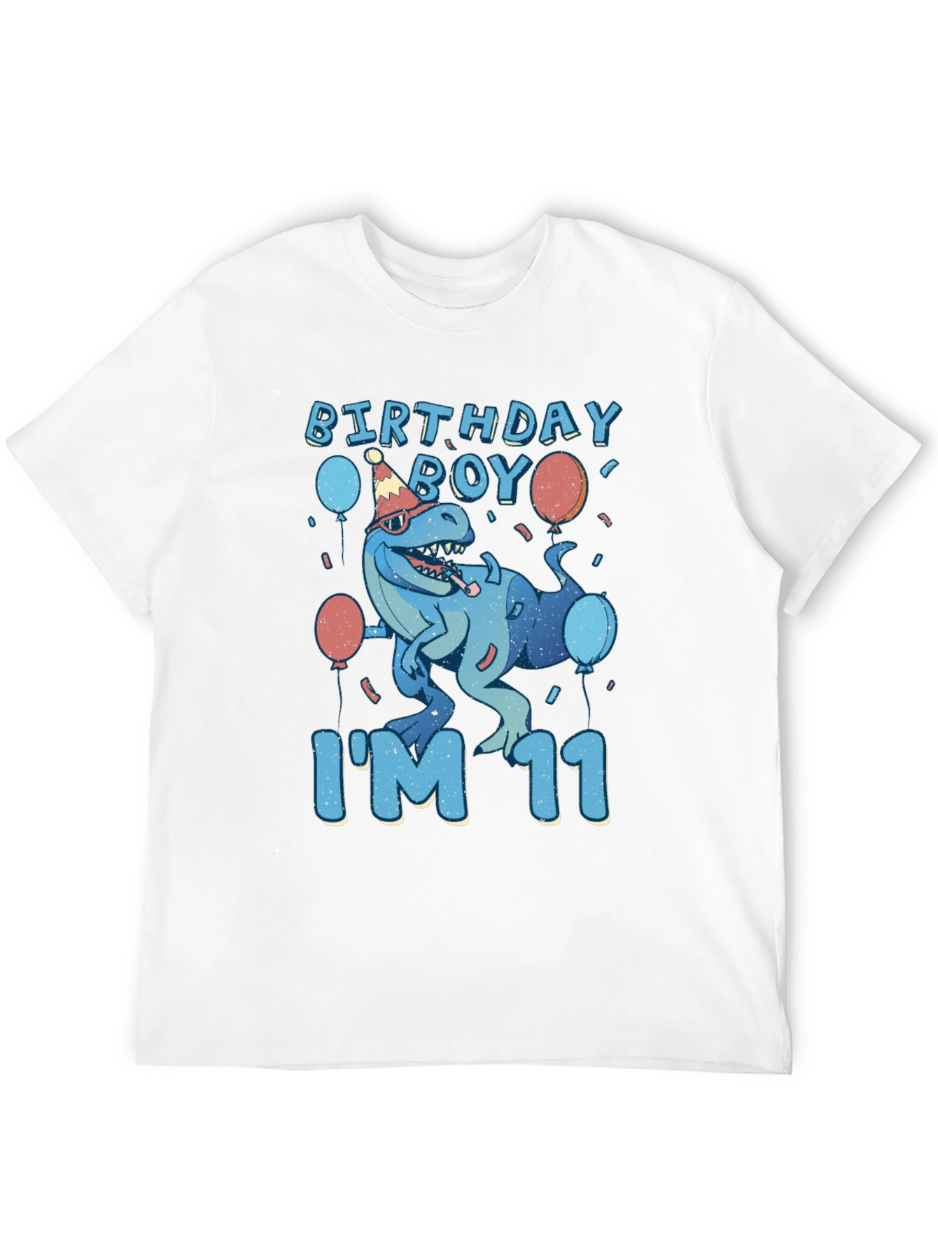 Birthday Boy Dinosaur T-Shirt - Size 11