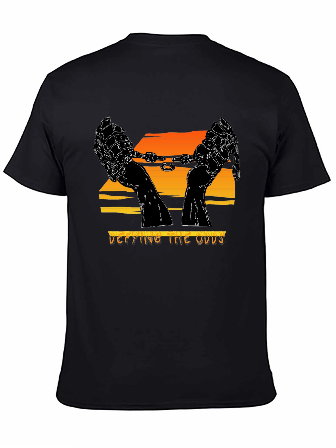 Defying the Odds Graphic Tee - Freedom & Strength