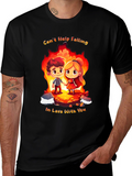 Romantic Lava Couple Graphic Tee