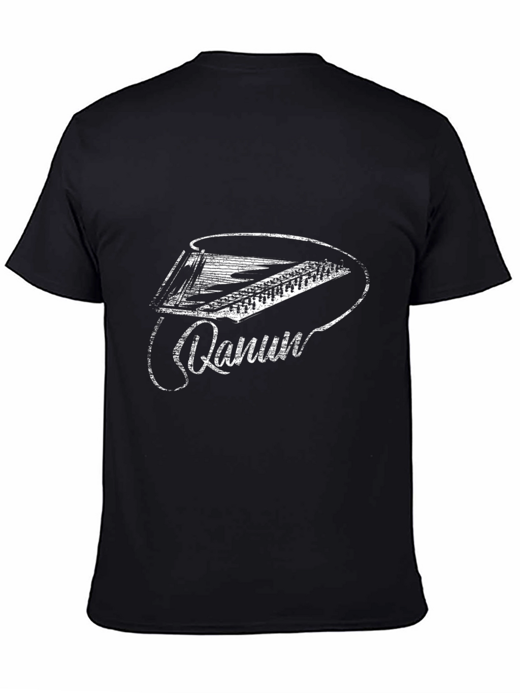 Qanun Music Instrument Graphic Tee