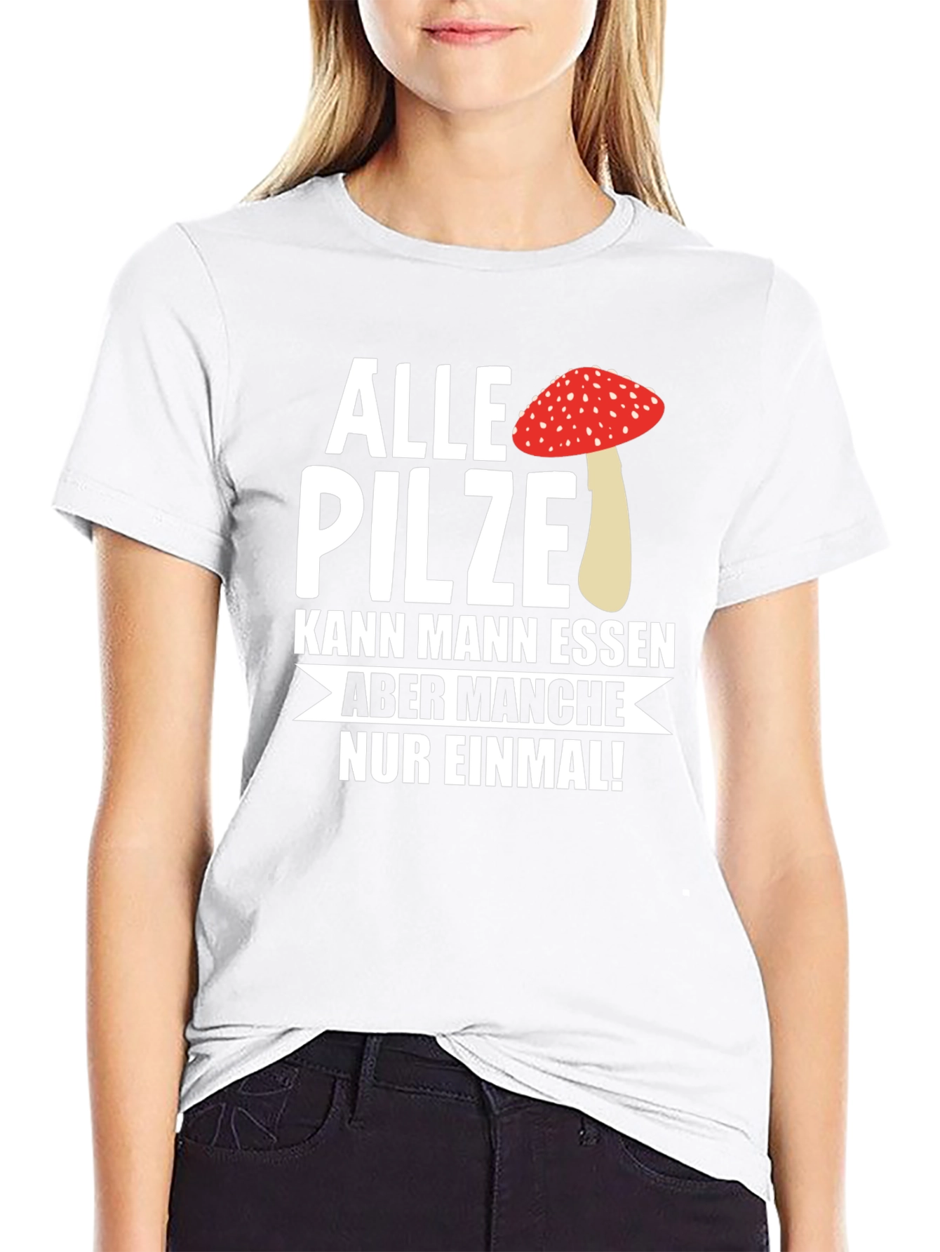 Funny Mushroom T-Shirt - Alle Pilze Graphic Tee