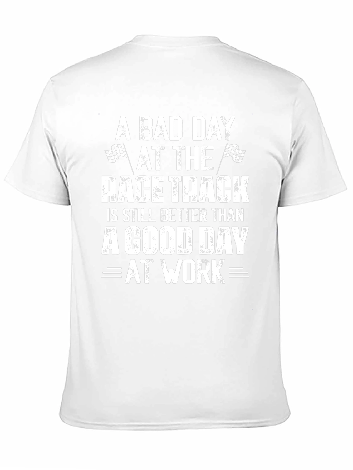 Race Track Fanatic T-Shirt - Funny Car Racing Tee