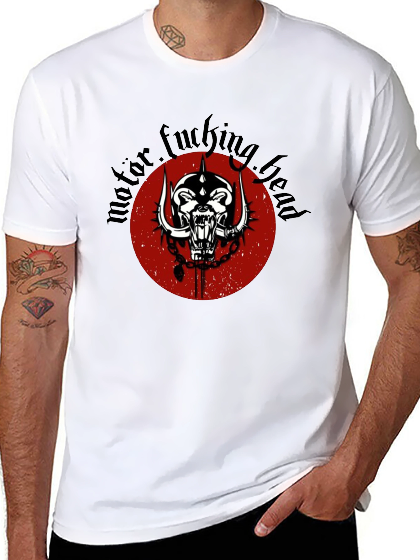 Motörhead Graphic Print Black T-Shirt