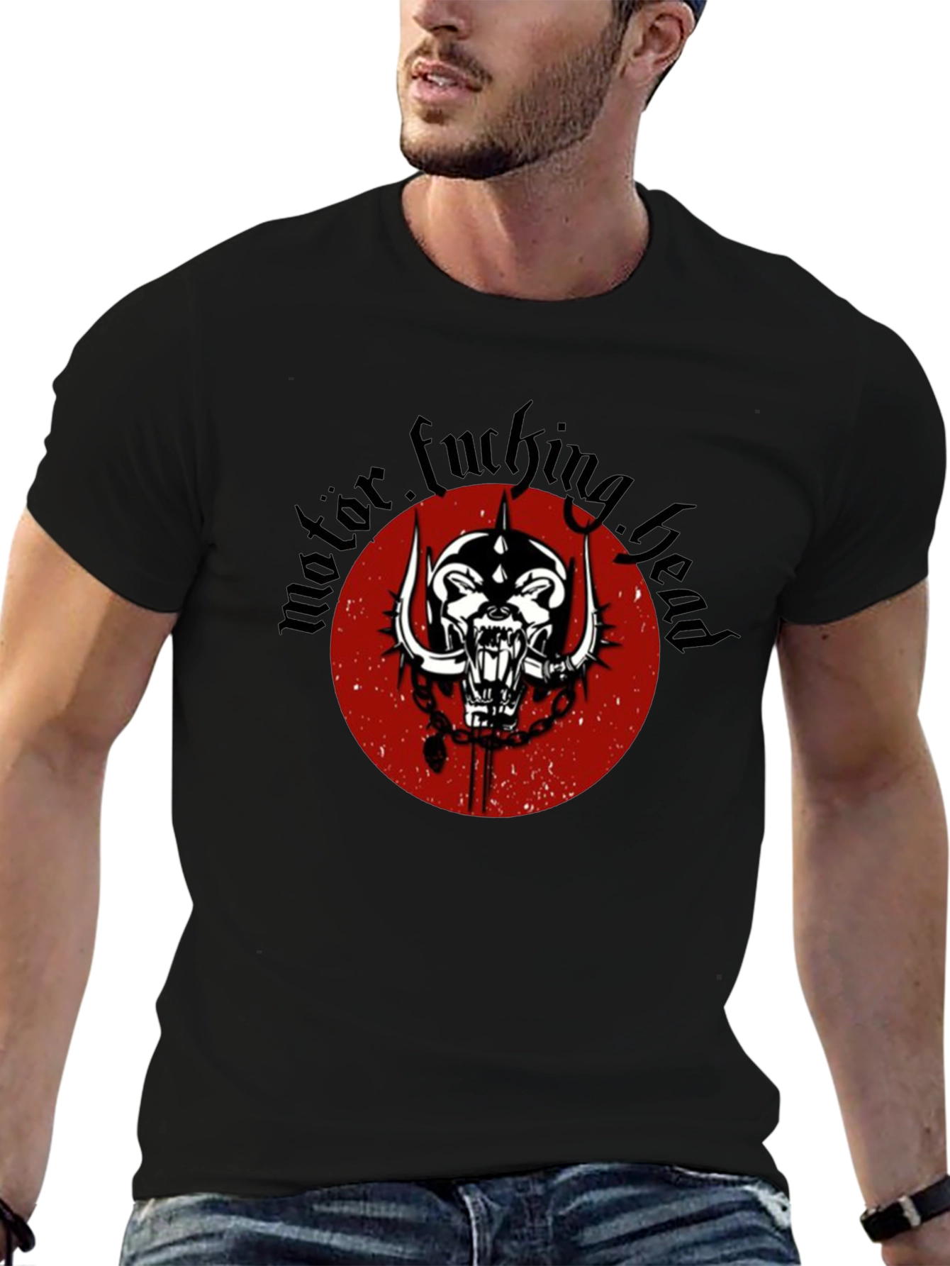 Motörhead Graphic Print Black T-Shirt