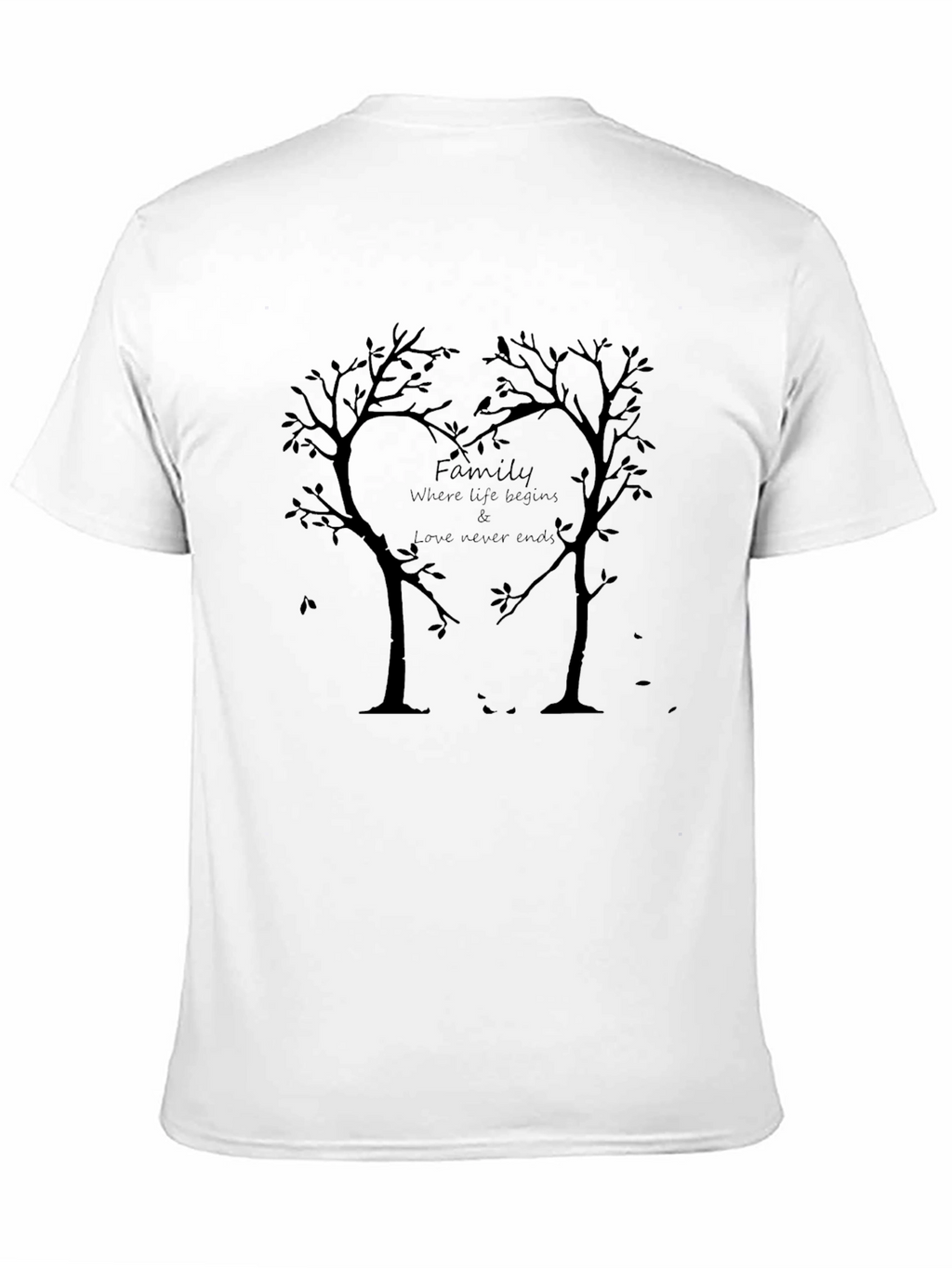 Family Tree Love T-Shirt - Where Life Begins