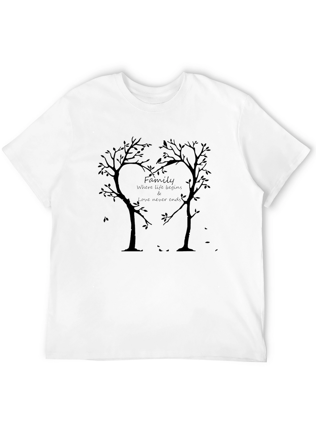 Family Tree Love T-Shirt - Where Life Begins