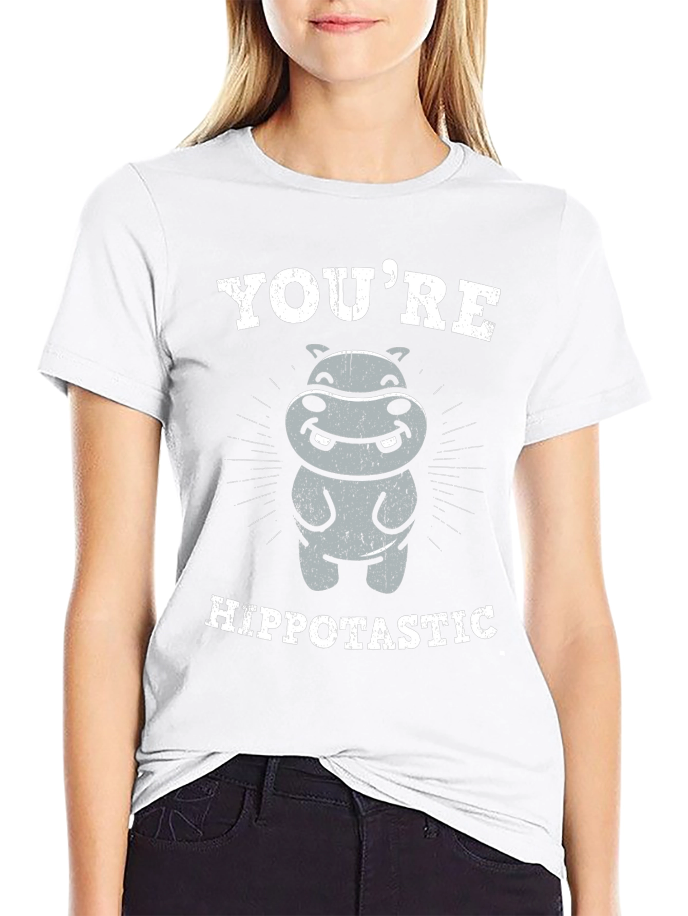 Youre Hippotastic T-Shirt - Funny Hippo Graphic Tee