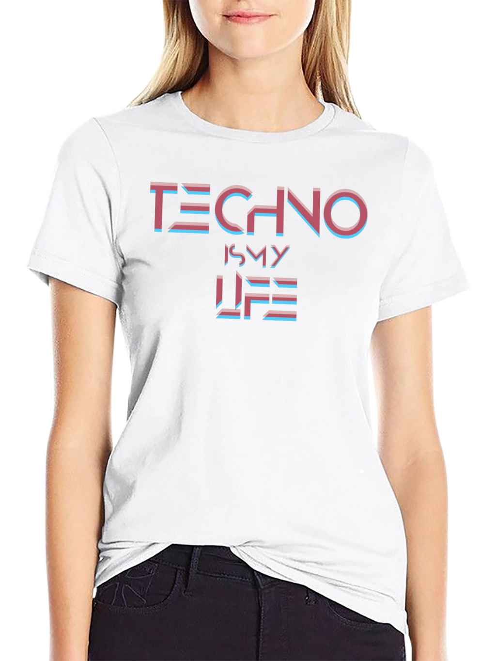 Techno is My Life Graphic Tee