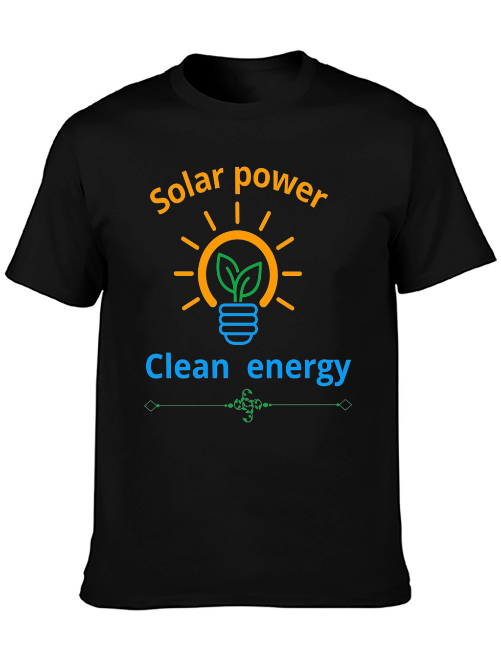Solar Power Clean Energy Graphic T-Shirt