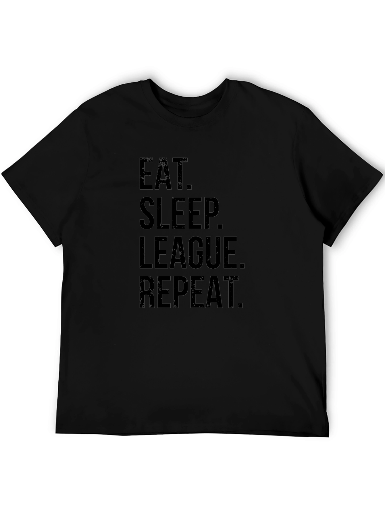 Eat Sleep League Repeat T-Shirt