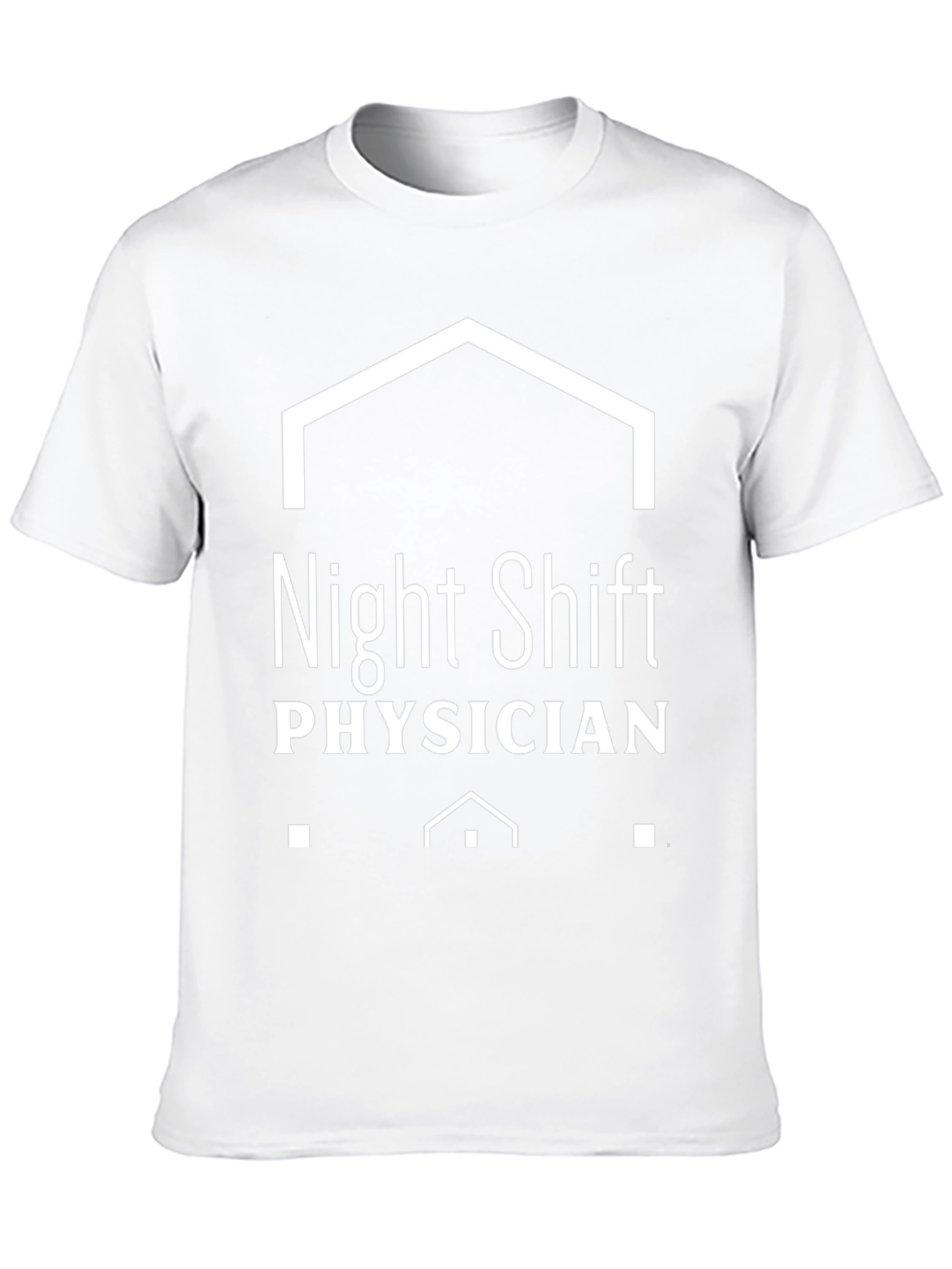 Night Shift Physician Black Tee