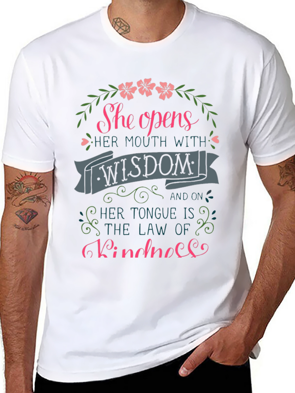 Wisdom and Kindness Graphic T-Shirt