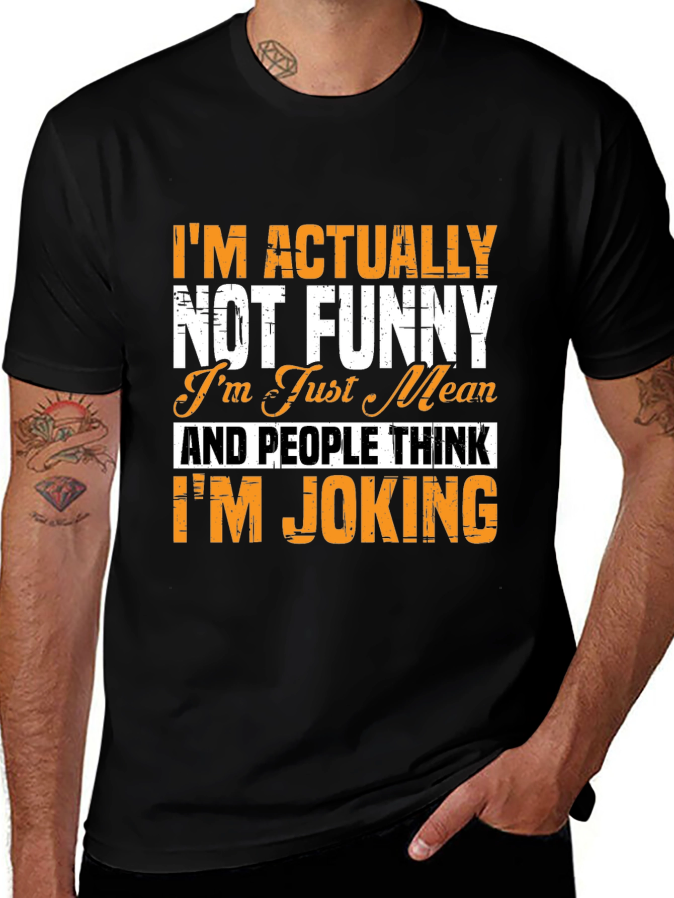 Im Actually Not Funny T-Shirt