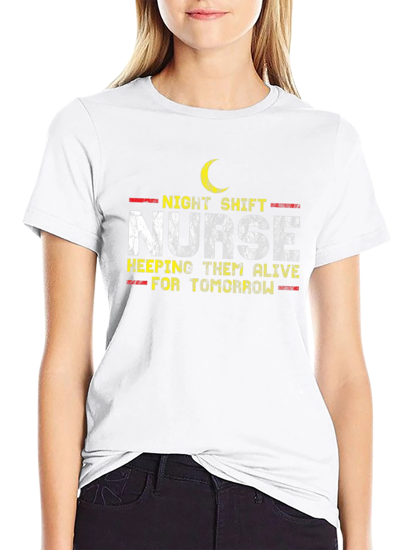 Night Shift Nurse T-Shirt - Keeping Them Alive!