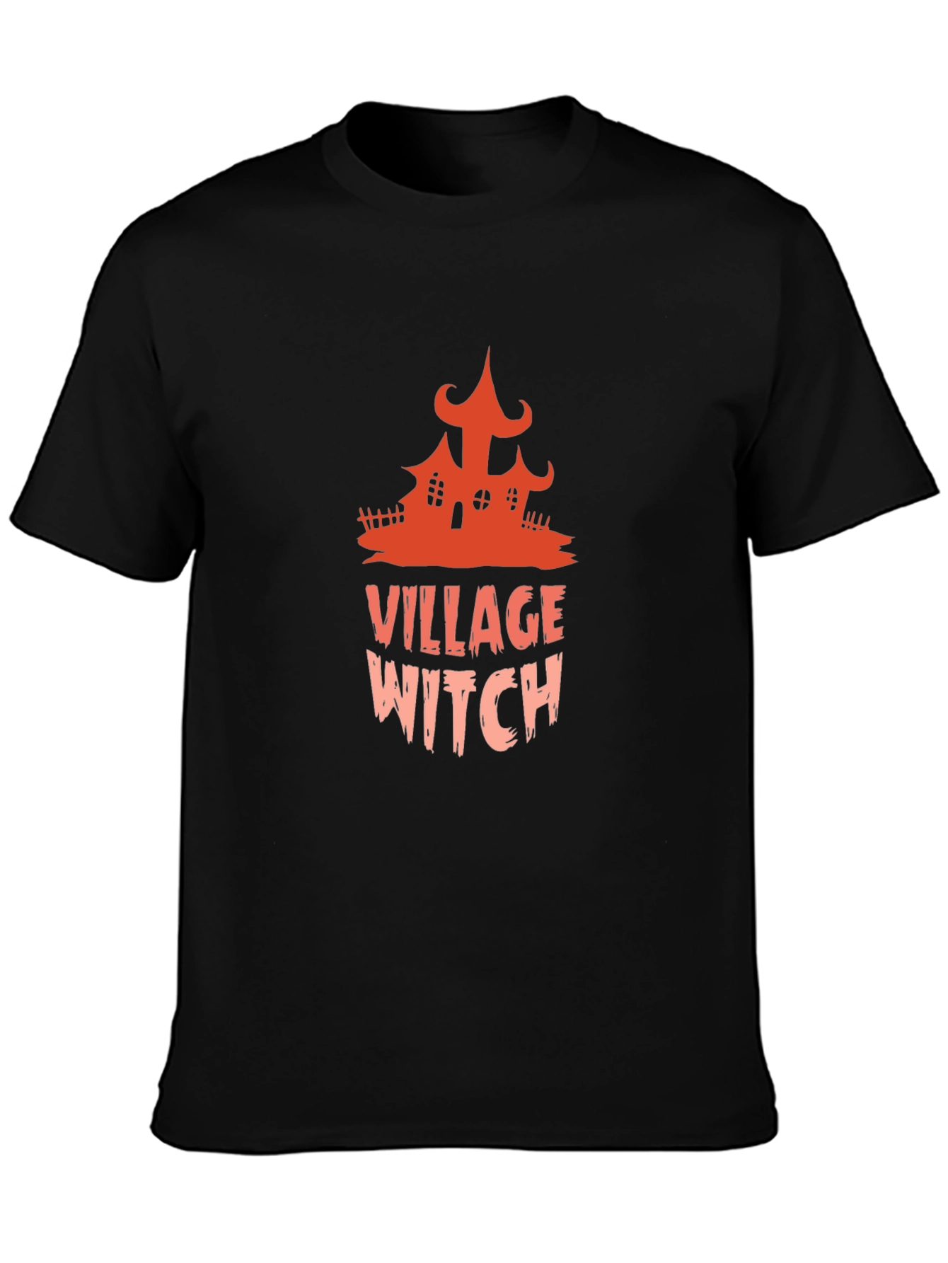 Village Witch Graphic Tee - Halloween T-Shirt