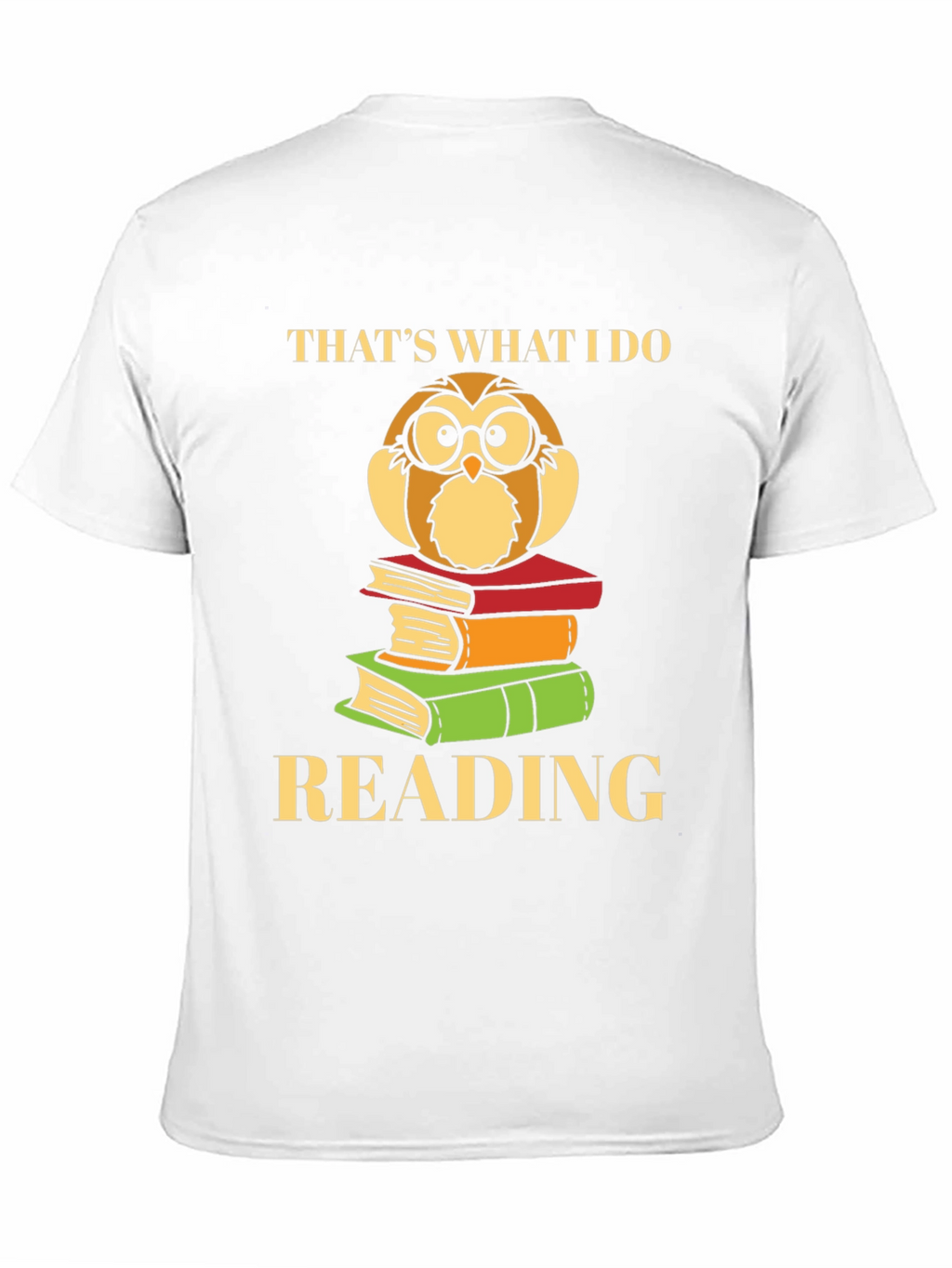 Bookworm Owl Reading T-Shirt