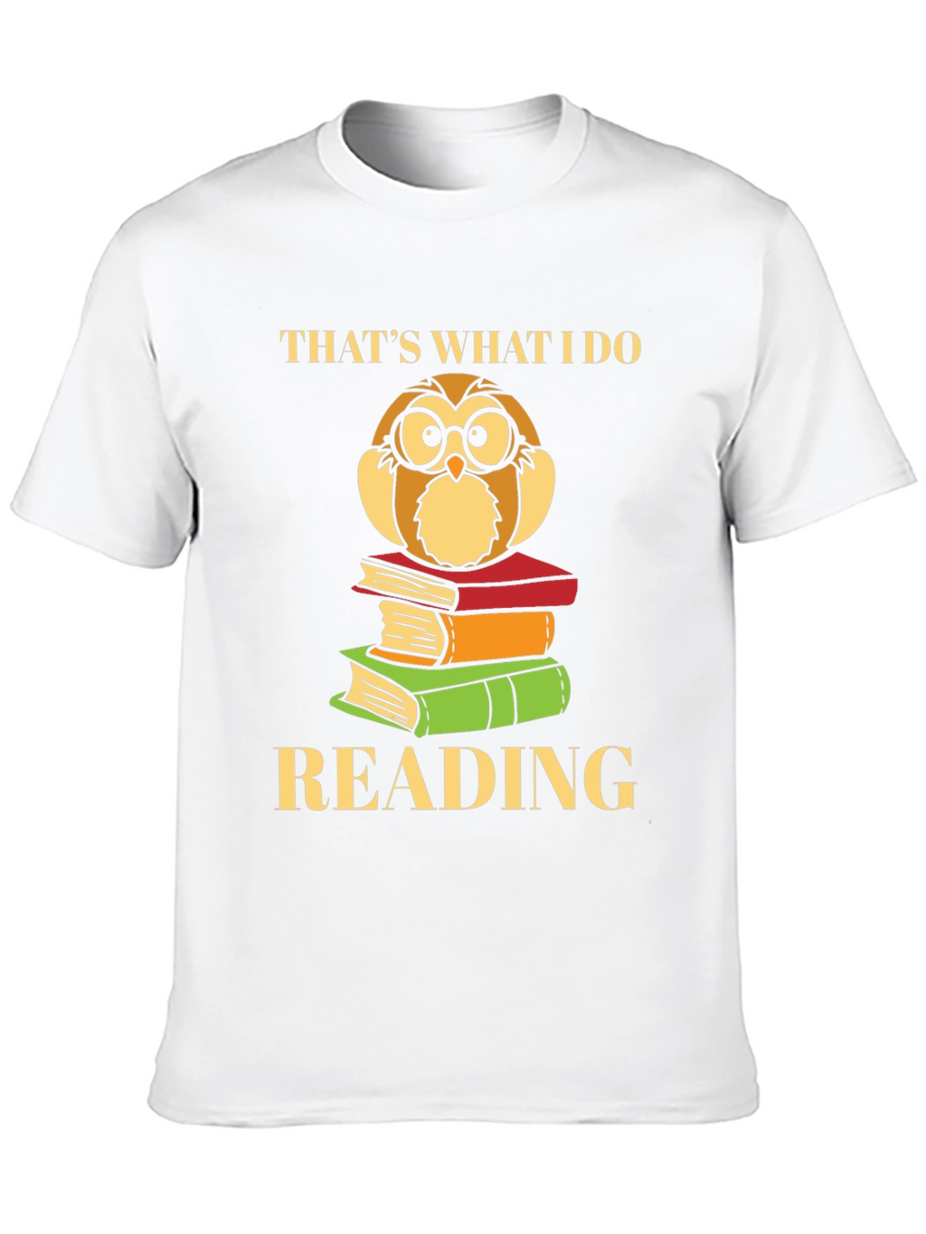 Bookworm Owl Reading T-Shirt