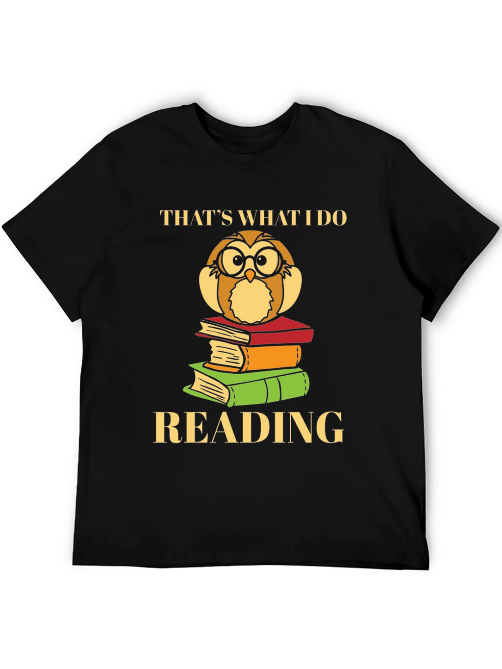 Bookworm Owl Reading T-Shirt